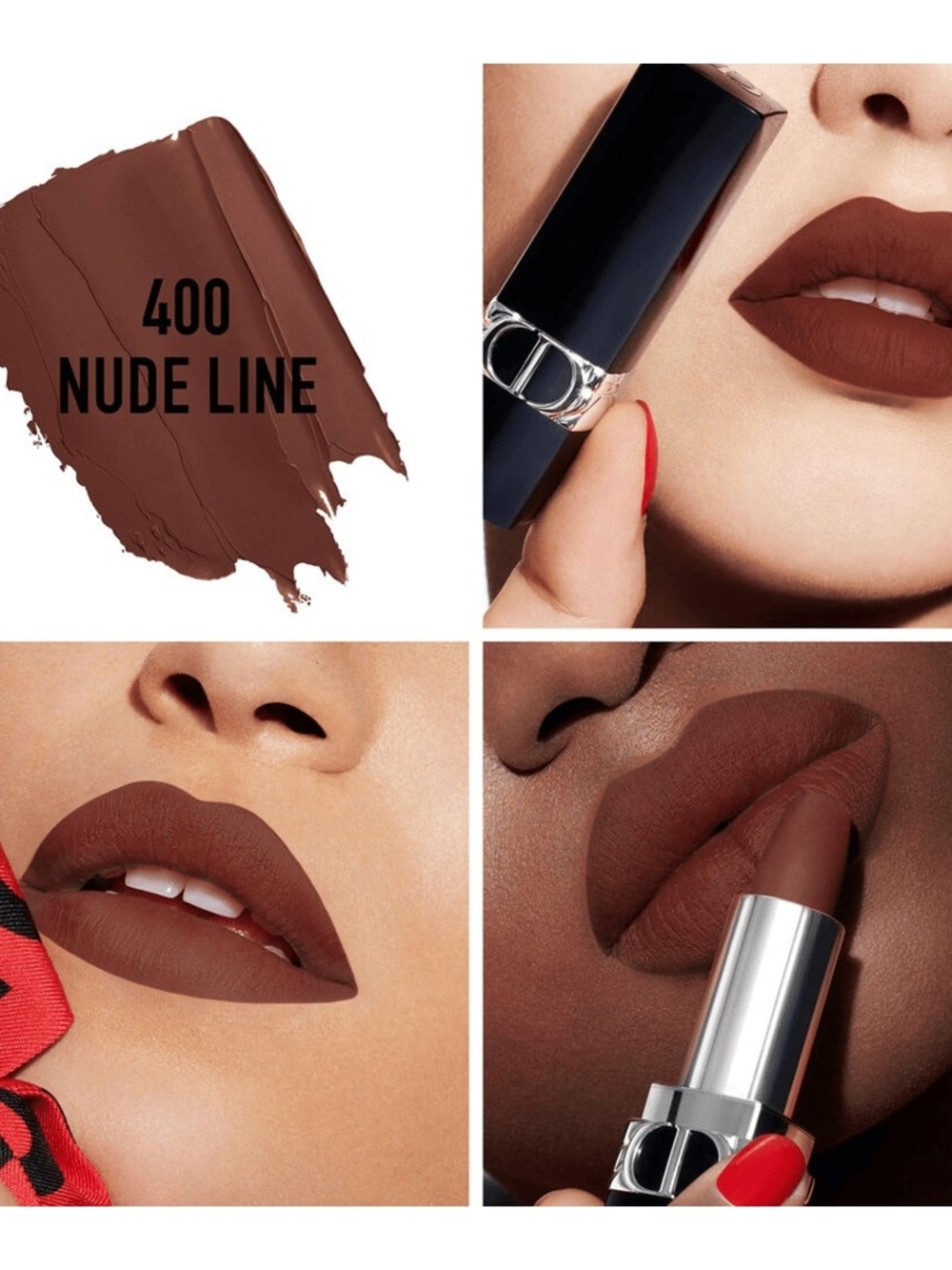Dior Rouge Velvet Matte Lipstick — 400 New No Box